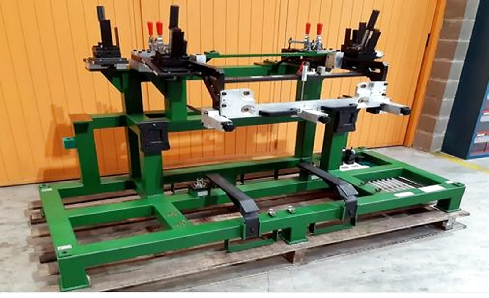 Bastidor de control y posicionamiento